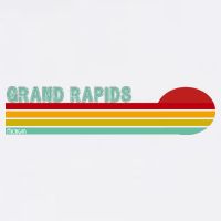 Grand Rapids Retro Michigan Poster