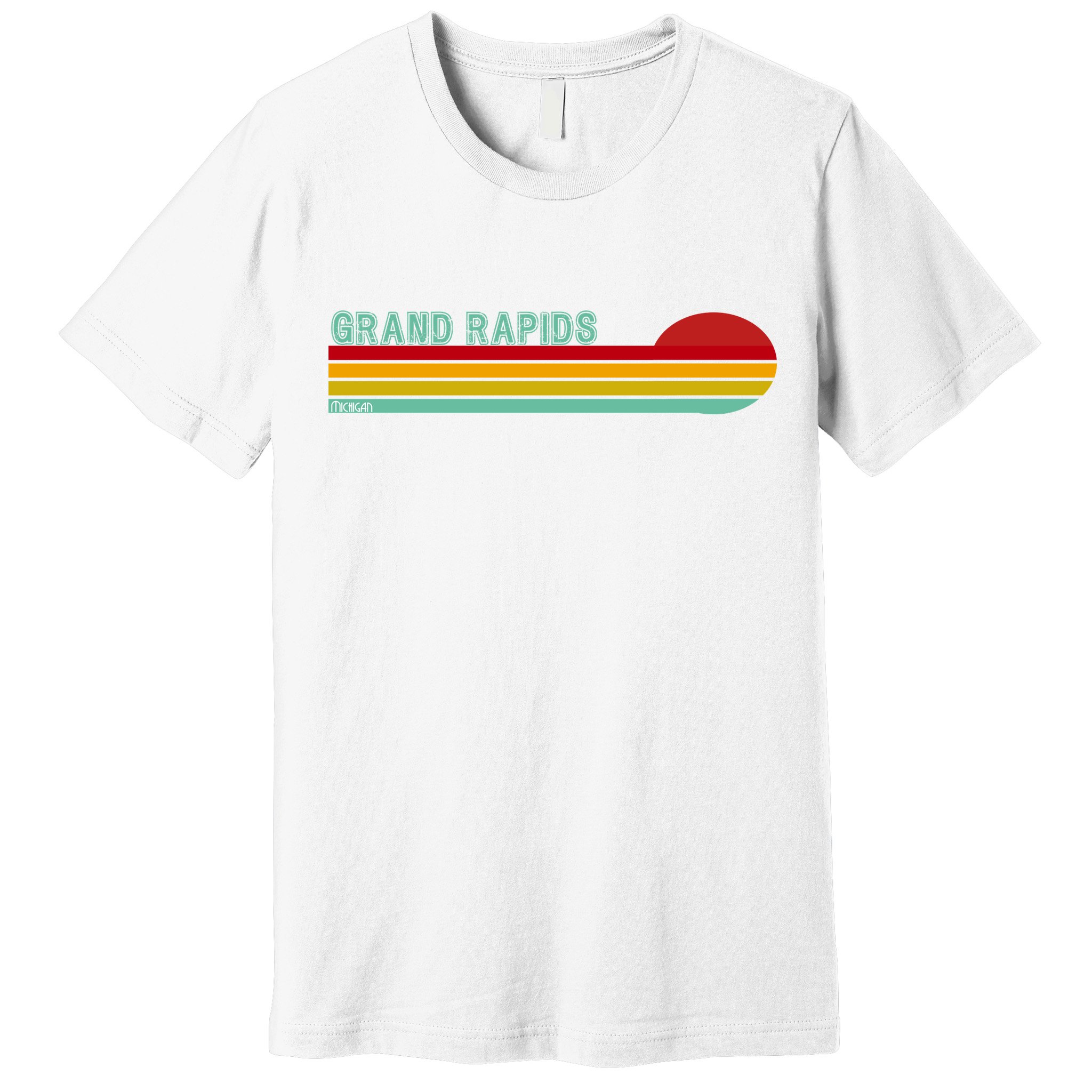 Grand Rapids Retro Michigan Premium T-Shirt