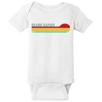 Grand Rapids Retro Michigan Baby Bodysuit