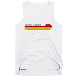 Grand Rapids Retro Michigan Tank Top