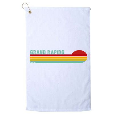 Grand Rapids Retro Michigan Golf Towel