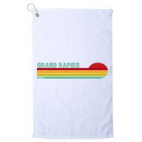 Grand Rapids Retro Michigan Golf Towel
