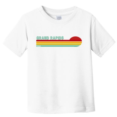 Grand Rapids Retro Michigan Toddler T-Shirt