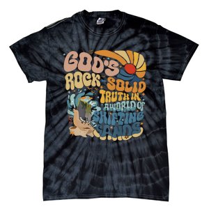 GodS Rocksolid Retro Beach Vbs 2024 Christian Tie-Dye T-Shirt