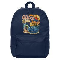 GodS Rocksolid Retro Breaker Rock Beach Vbs 2024 Christian 16 in Basic Backpack