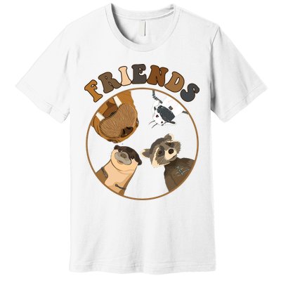 GOTG Rocket Raccoon & Friends Premium T-Shirt