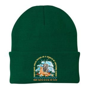 GodS Rocksolid Retro Breaker Rock Beach Vbs 2024 Christian Knit Cap Winter Beanie