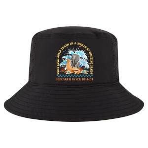 GodS Rocksolid Retro Breaker Rock Beach Vbs 2024 Christian Cool Comfort Performance Bucket Hat