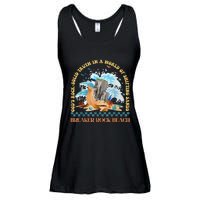 GodS Rocksolid Retro Breaker Rock Beach Vbs 2024 Christian Ladies Essential Flowy Tank