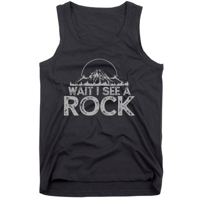 Geology Rockhound Rockhounding Geologist Gift Tank Top