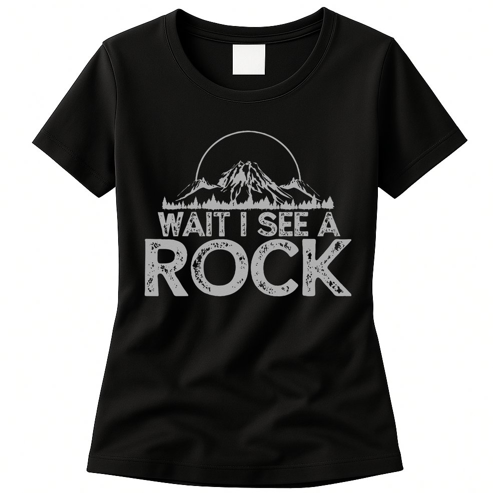 Geology Rockhound Rockhounding Geologist Gift Womens T-Shirt