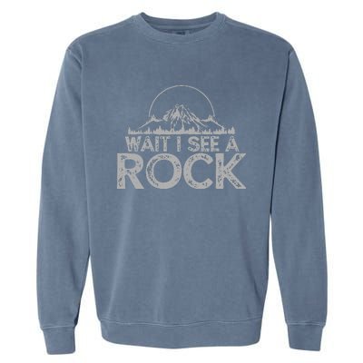 Geology Rockhound Rockhounding Geologist Gift Garment-Dyed Sweatshirt