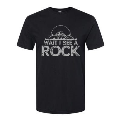 Geology Rockhound Rockhounding Geologist Gift Softstyle CVC T-Shirt