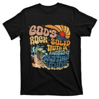 GodS Rocksolid Retro Beach Vbs 2024 T-Shirt