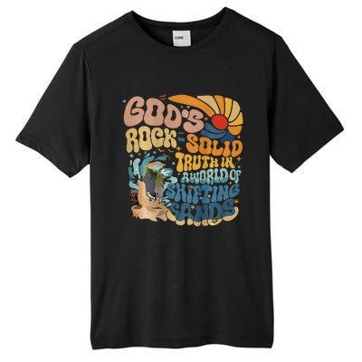 GodS Rocksolid Retro Beach Vbs 2024 Tall Fusion ChromaSoft Performance T-Shirt