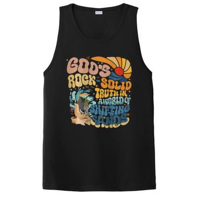 GodS Rocksolid Retro Beach Vbs 2024 PosiCharge Competitor Tank