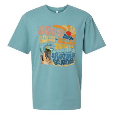 GodS Rocksolid Retro Beach Vbs 2024 Sueded Cloud Jersey T-Shirt