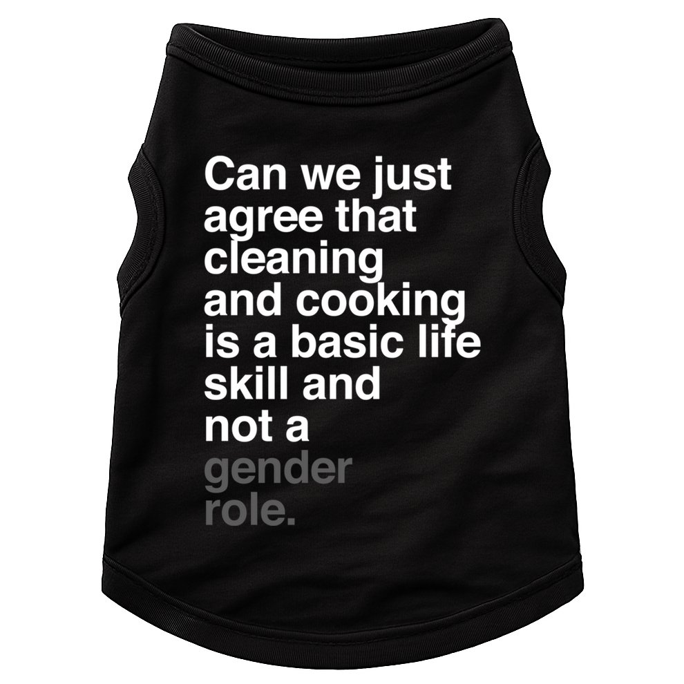 Gender Roles Rights Gift Doggie Tank