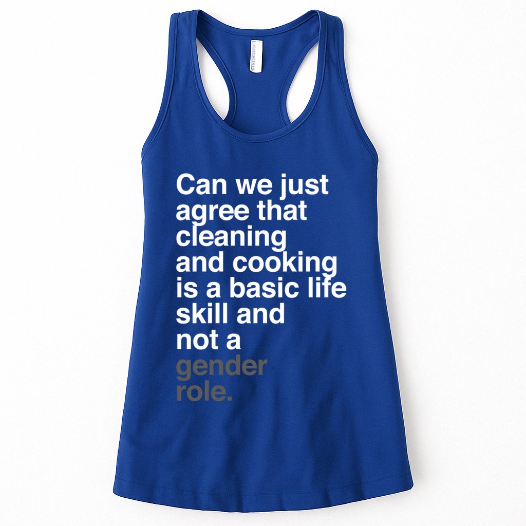 Gender Roles Rights Gift Womens Tank Top
