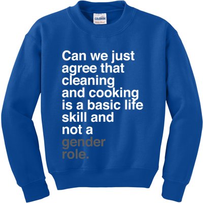 Gender Roles Rights Gift Kids Sweatshirt