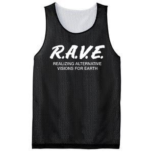 Gjonesbass Rave Realizing Alternative Visions For Earth Mesh Reversible Basketball Jersey Tank