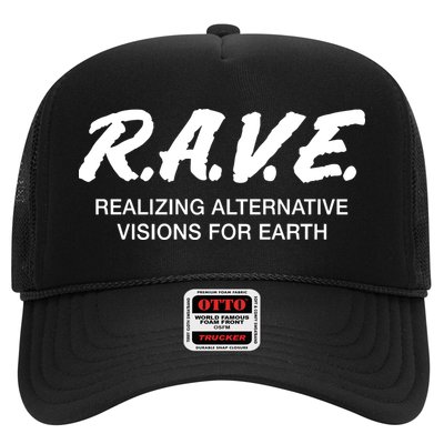 Gjonesbass Rave Realizing Alternative Visions For Earth Trucker Hat