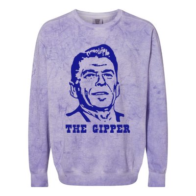 Gipper Ronald Reagan T Shirt Vintage Political T Shirt 80s T Shirt Colorblast Crewneck Sweatshirt