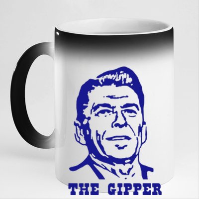 Gipper Ronald Reagan T Shirt Vintage Political T Shirt 80s T Shirt 11oz Black Color Changing Mug