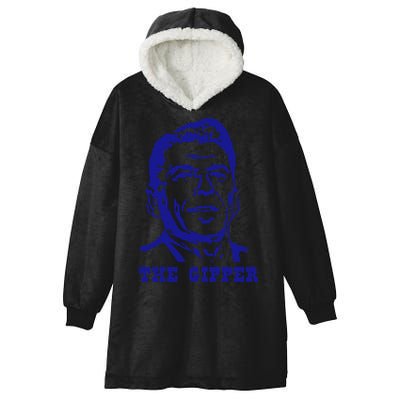 Gipper Ronald Reagan T Shirt Vintage Political T Shirt 80s T Shirt Hooded Wearable Blanket