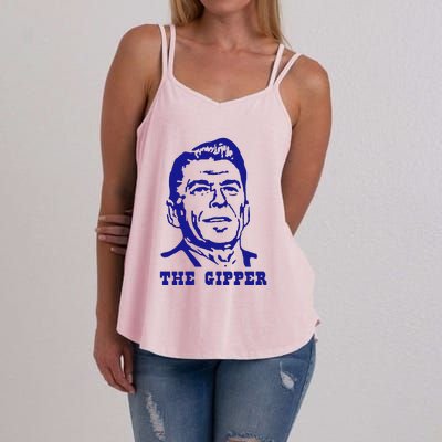 Gipper Ronald Reagan T Shirt Vintage Political T Shirt 80s T Shirt Women's Strappy Tank