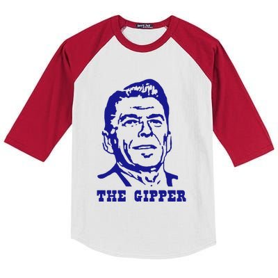 Gipper Ronald Reagan T Shirt Vintage Political T Shirt 80s T Shirt Kids Colorblock Raglan Jersey