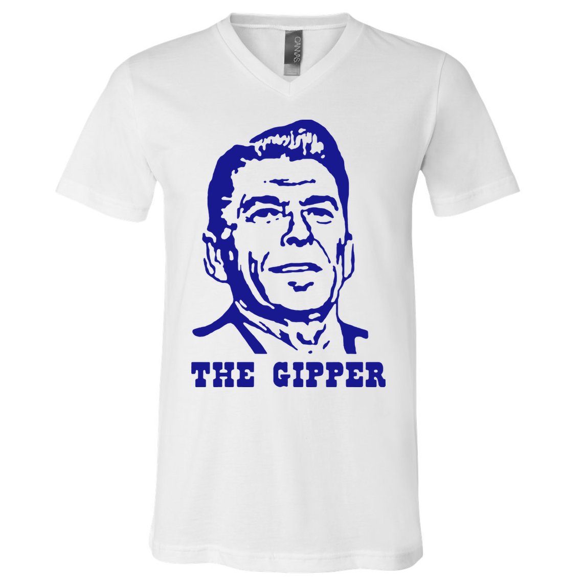 Gipper Ronald Reagan T Shirt Vintage Political T Shirt 80s T Shirt V-Neck T-Shirt