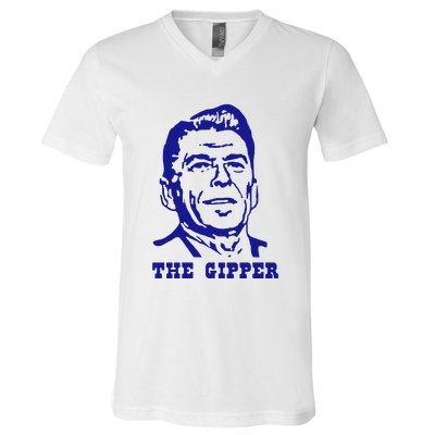 Gipper Ronald Reagan T Shirt Vintage Political T Shirt 80s T Shirt V-Neck T-Shirt