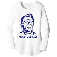 Gipper Ronald Reagan T Shirt Vintage Political T Shirt 80s T Shirt Women's Perfect Tri Tunic Long Sleeve Shirt