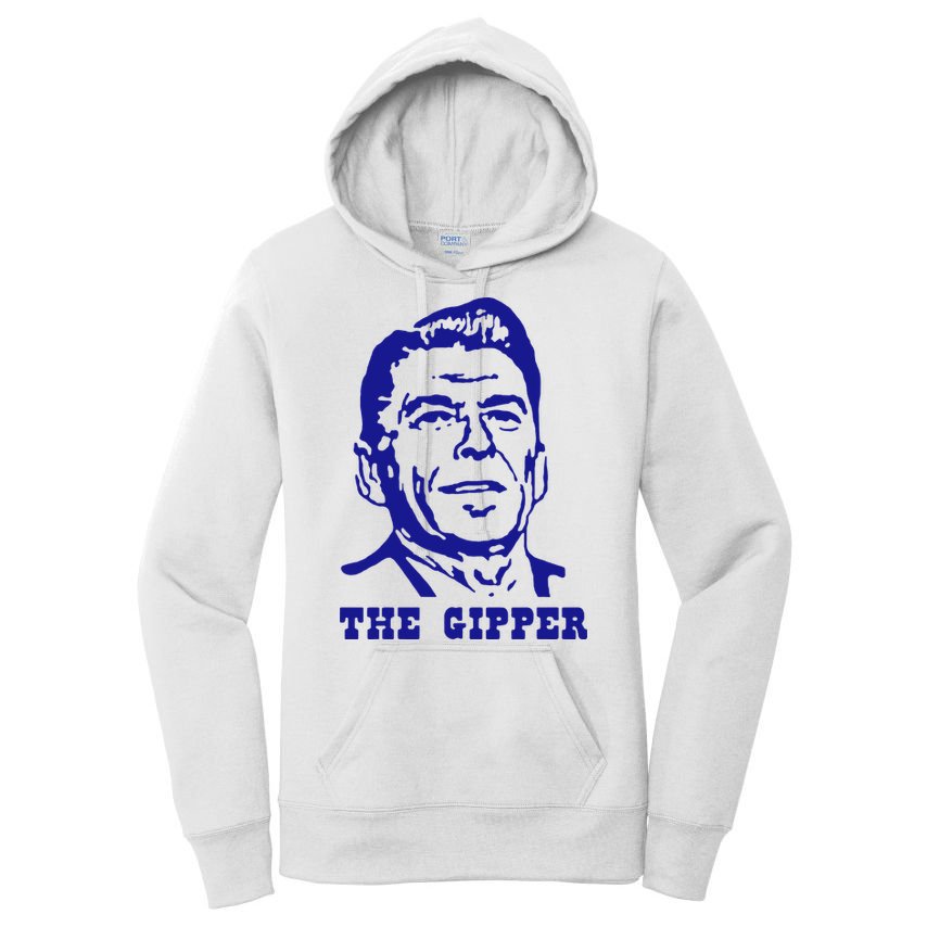 Gipper Ronald Reagan T Shirt Vintage Political T Shirt 80s T Shirt Women's Pullover Hoodie