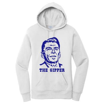 Gipper Ronald Reagan T Shirt Vintage Political T Shirt 80s T Shirt Women's Pullover Hoodie