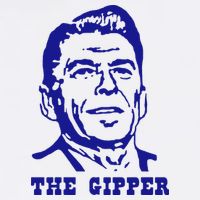 Gipper Ronald Reagan T Shirt Vintage Political T Shirt 80s T Shirt Womens Tank Top