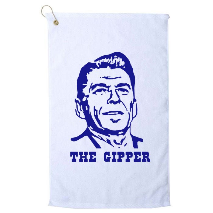 Gipper Ronald Reagan T Shirt Vintage Political T Shirt 80s T Shirt Platinum Collection Golf Towel