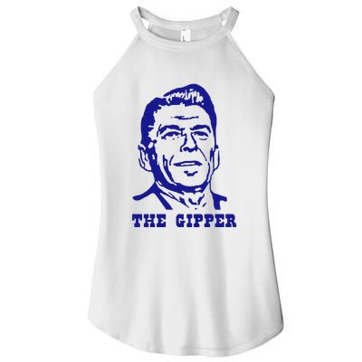 Gipper Ronald Reagan T Shirt Vintage Political T Shirt 80s T Shirt Women's Perfect Tri Rocker Tank