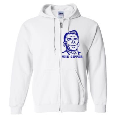 Gipper Ronald Reagan T Shirt Vintage Political T Shirt 80s T Shirt Full Zip Hoodie