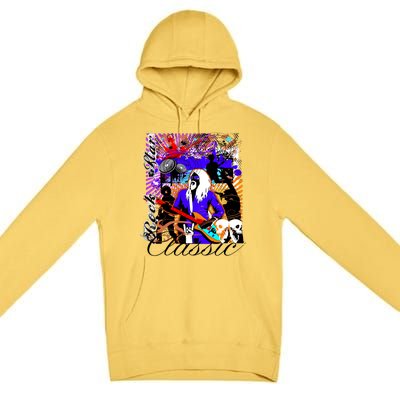 Guitar Rock Star Hero Classic Premium Pullover Hoodie