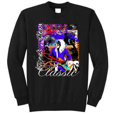 Guitar Rock Star Hero Classic Sweatshirt