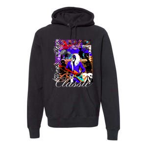 Guitar Rock Star Hero Classic Premium Hoodie