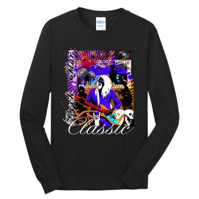 Guitar Rock Star Hero Classic Tall Long Sleeve T-Shirt