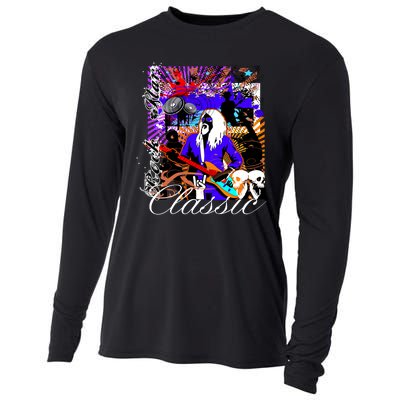 Guitar Rock Star Hero Classic Cooling Performance Long Sleeve Crew