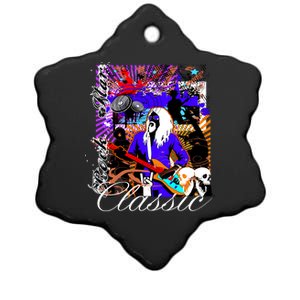 Guitar Rock Star Hero Classic Ceramic Star Ornament