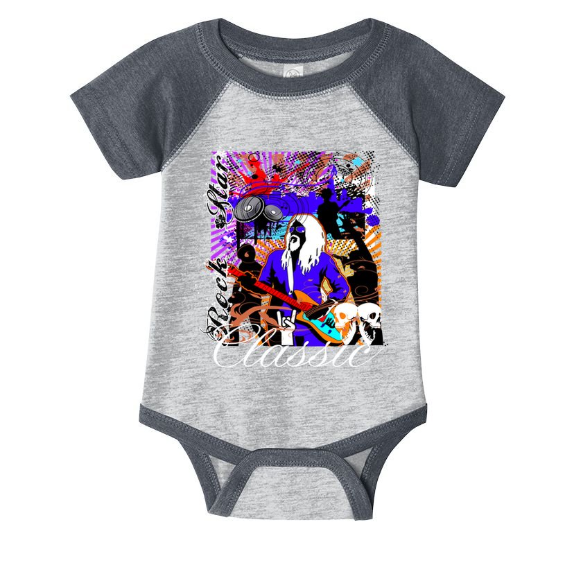 Guitar Rock Star Hero Classic Infant Baby Jersey Bodysuit