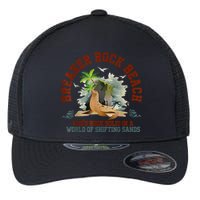 GodS Rock Solid Breaker Rock Beach Vbs 2024 Christian Flexfit Unipanel Trucker Cap
