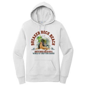 GodS Rock Solid Breaker Rock Beach Vbs 2024 Christian Women's Pullover Hoodie