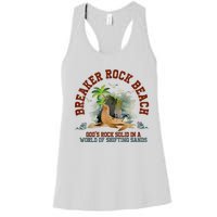 GodS Rock Solid Breaker Rock Beach Vbs 2024 Christian Women's Racerback Tank